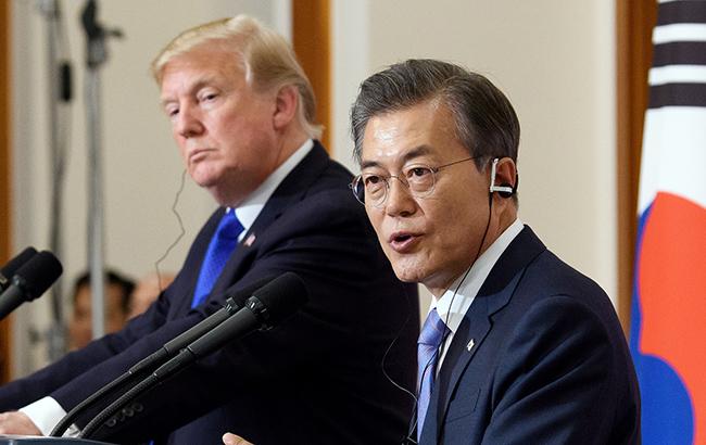 Трамп договорился о давлении на КНДР с лидером Южной Кореи