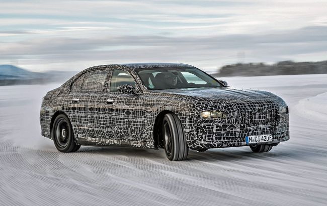 Тесты идут полным ходом: электрический BMW 7-й серии дебютирует в 2022 году