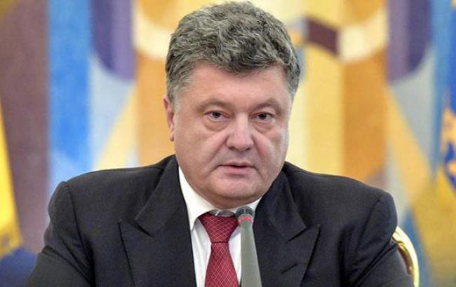 Мирный план дает возможность наращивать обороноспособность Украины, - Порошенко