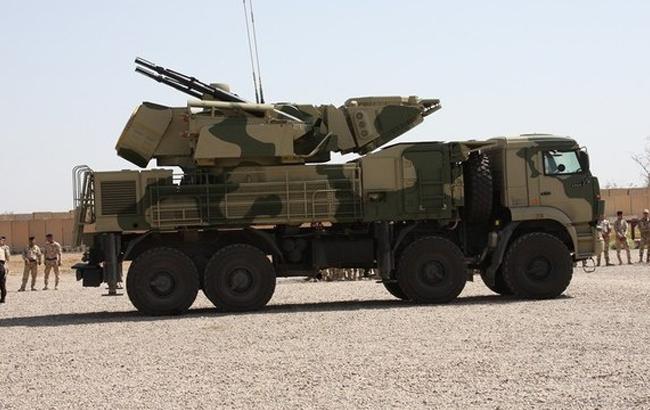 У Сирії перекинувся в кювет російський танк (фото)