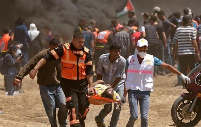 Столкновения в секторе Газа: погибло 58 человек