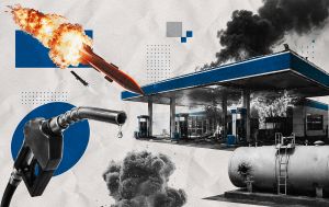 АЗС під вогнем: чи загрожує прифронтовим регіонам дефіцит бензину через російські обстріли