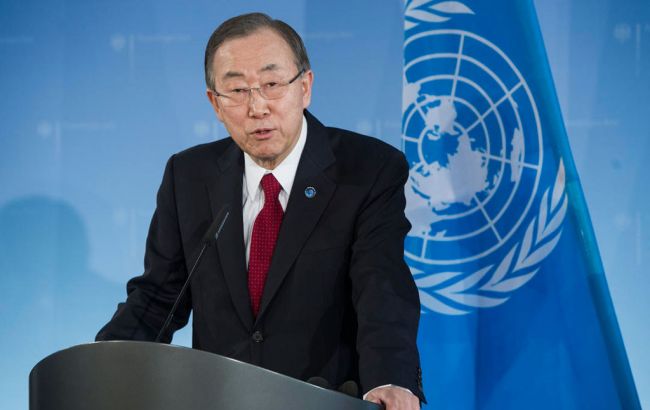 Пан Ги Мун призвал к 2030 вдвое сократить число внутренних переселенцев