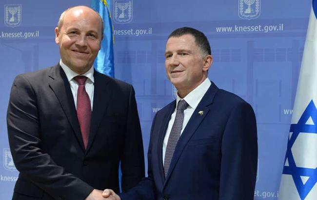 Парубий отметил важность сотрудничества Украины и Израиля в сфере оборонного вооружения