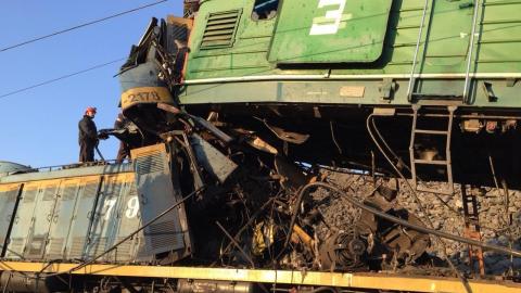 По факту аварии локомотивов в Кривом Роге полиция открыла дело