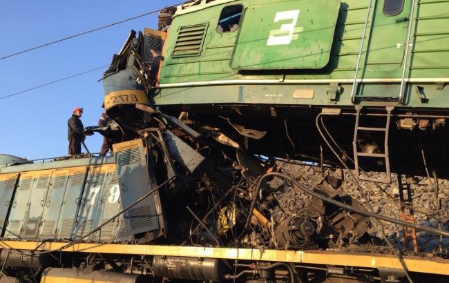 По факту аварии локомотивов в Кривом Роге полиция открыла дело