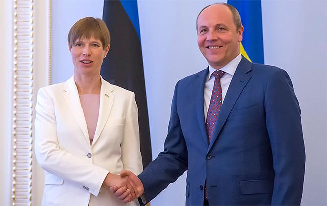 Украина заинтересована в углублении межпарламентского диалога с Эстонией