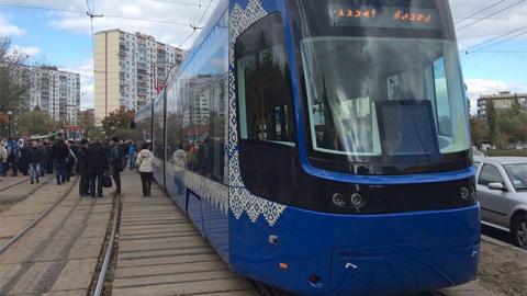 В Киеве на выходных закроют движение скоростного трамвая