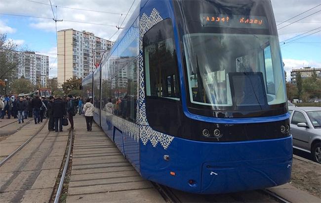 В Киеве на выходных закроют движение скоростного трамвая