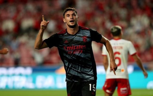 Яремчук дебютировал в "Бенфике", создав гол в ворота "Спартака"