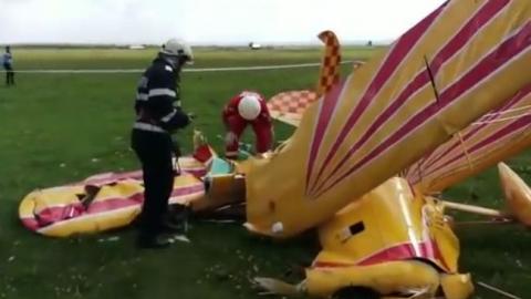 В Румынии столкнулись два самолета, которые готовились к авиашоу