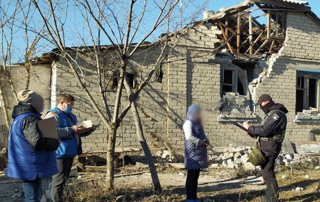 Боевики обстреляли село Невельское. Разрушены два дома