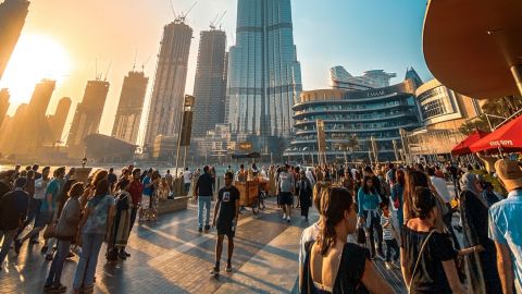 Несмотря на угрозу COVID. Туристы продолжают массово ехать на отдых в Дубай&nbsp;