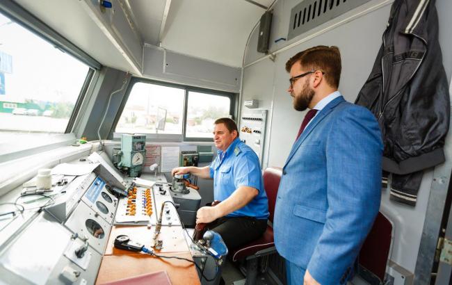 Кравцов проінспектував локомотивне депо "Київ-Пасажирський"