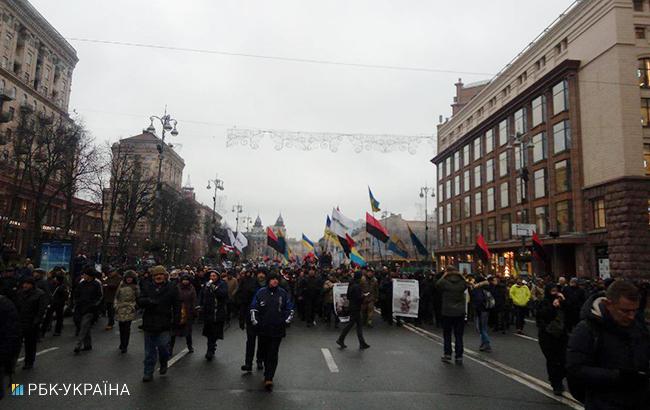 Мітинг на підтримку Саакашвілі: активісти прибули до СІЗО СБУ в Києві