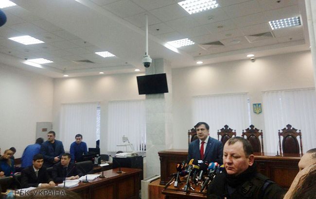 Суд над Саакашвили перенесли на 26 января