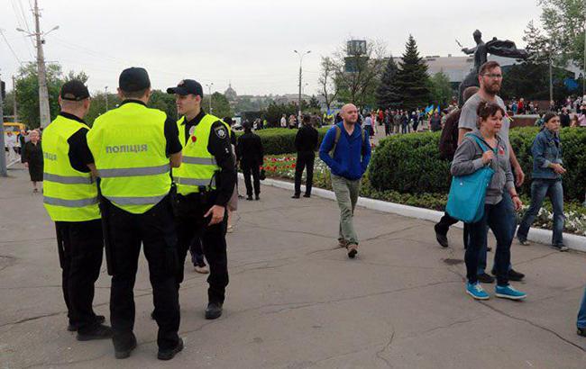 У Донецькій області оштрафували мітингувальників за георгіївські стрічки на 9 травня
