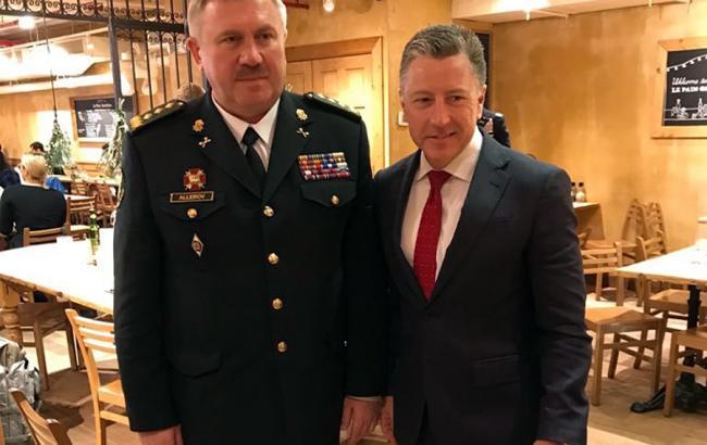 Командувач Нацгвардії обговорив з Волкером ситуацію на Донбасі