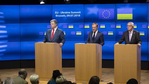 Лидеры Евросоюза и Украины подтвердили стратегическое партнерство