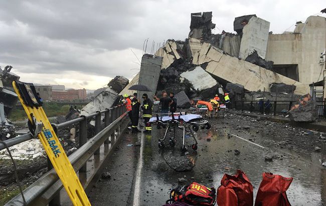 В Італії обрушився міст: загинули щонайменше 20 осіб