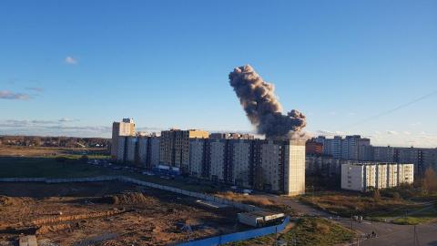 При пожаре на заводе в РФ погибли два человека