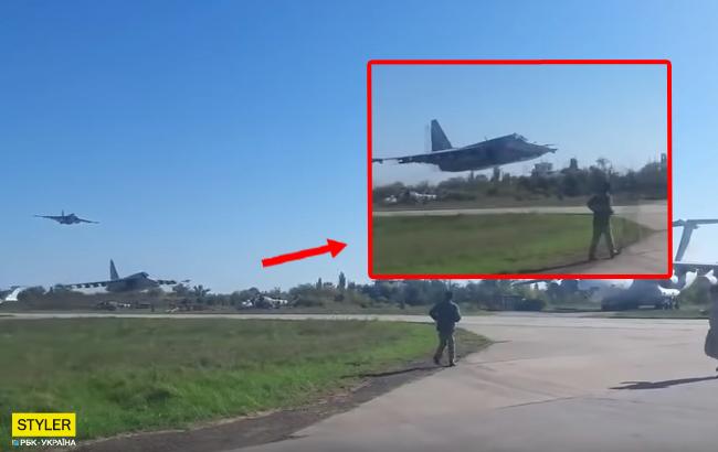 Впечатляющее видео: украинские летчики поразили Запад экстремальным полетом на Су-25М1