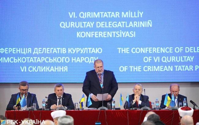 У Києві проходить конференція делегатів Курултаю кримськотатарського народу