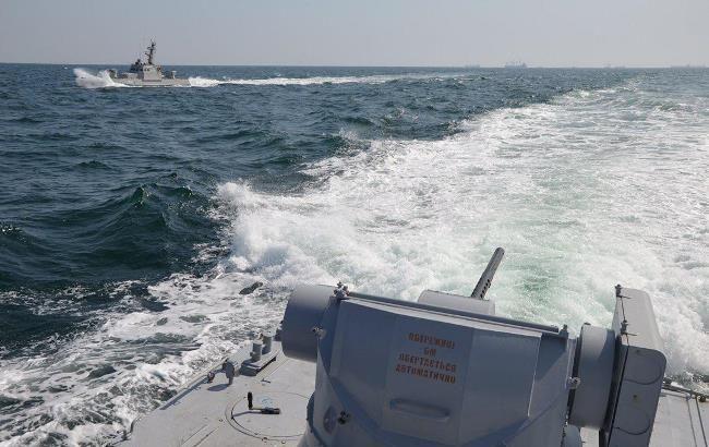В РФ заявили, что вышедшие из Бердянска украинские корабли вернулись обратно