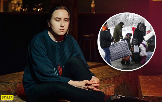 Российская певица рассказала, как помогала в РФ беженцам с Донбасса