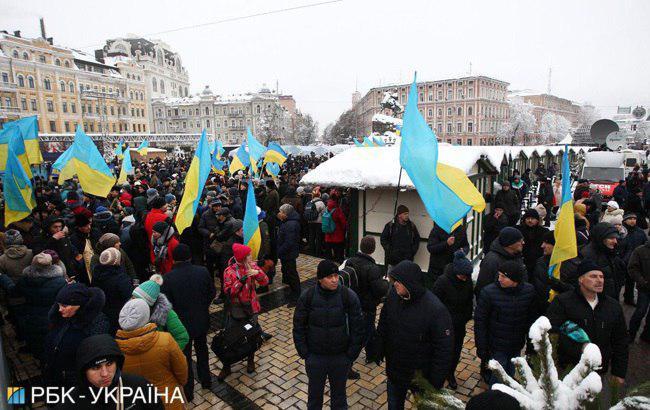 "Народжується Історія": що відбувається біля Софії Київської (фото)