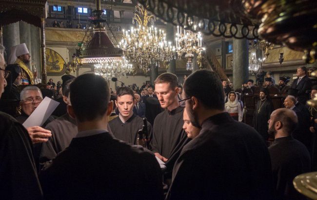 Онлайн-трансляция подписания томоса