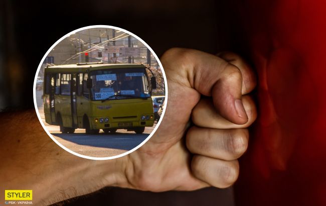 Дикуни: у запорізькій маршрутці між водієм і пасажиром розгорілася бійка