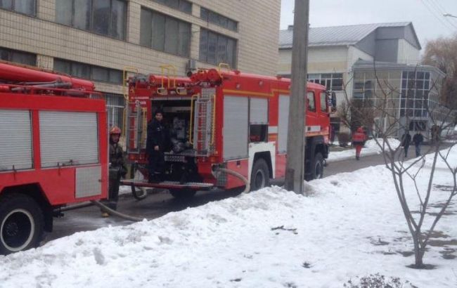 У Києві сталася пожежа в авіаційному університеті