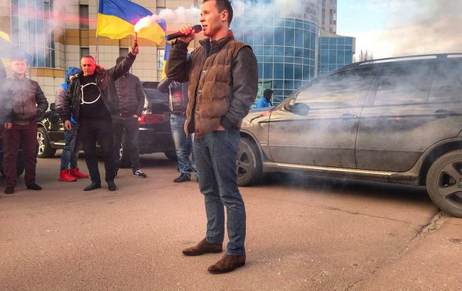 Деревянко в Харькове поддержал автопробег за доступные авто