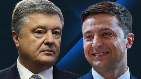 Опубликован график дебатов Порошенко и Зеленского