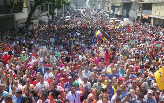 Число затриманих на протестах в Венесуелі істотно зросло