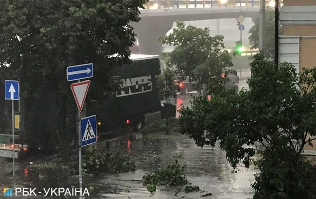 У Києві оголошене штормове попередження