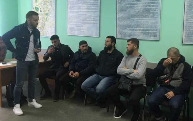 В Москві на акції протесту затримали більше 50 кримських татар