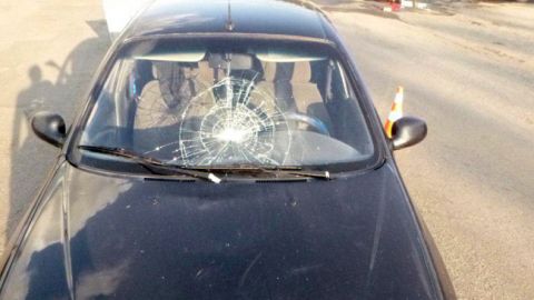 У Запорізькій області п'яний поліцейський збив пішохода