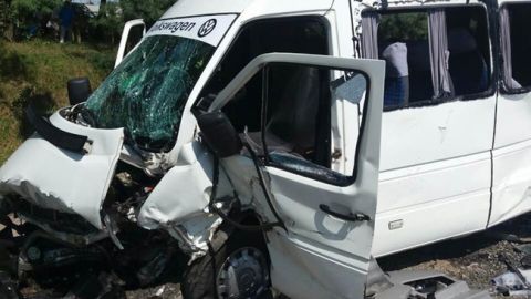 У Житомирській області в ДТП з маршруткою постраждали 24 осіб