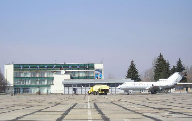 Аеропорт Запоріжжя закрили на ремонт