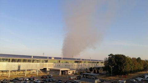 В аеропорту "Бориспіль" сталася масштабна пожежа