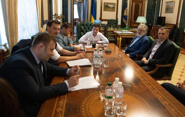 Офіс президента відмовився надати стенограму зустрічі Зеленського з Коломойським