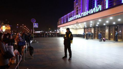В Киеве заминировали ж/д вокзал