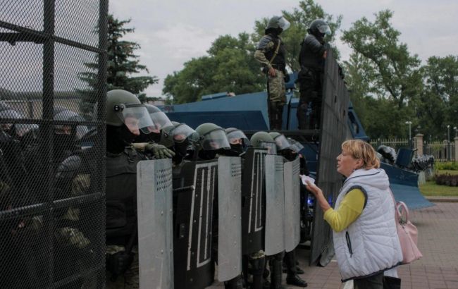 Під час акції у Мінську затримань не було, - МВС Білорусі