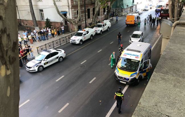 Взрыв в Тбилиси: один человек погиб, трое пострадали