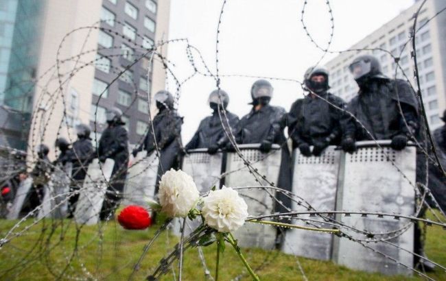В Гродно силовики жестко разгоняют акцию протеста