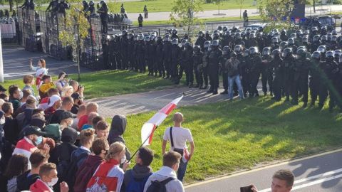 Координаційна рада засудила "анонімне насильство" під час затримання в Білорусі