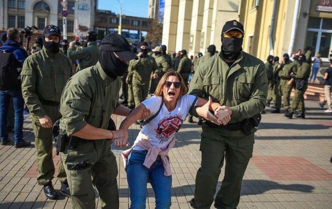 У Білорусі вчора під час протестів затримали 150 осіб