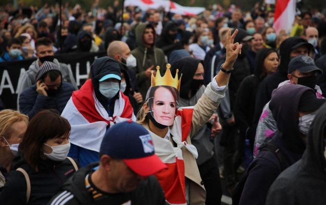 У МВС Білорусі підтвердили затримання понад 350 учасників протестів